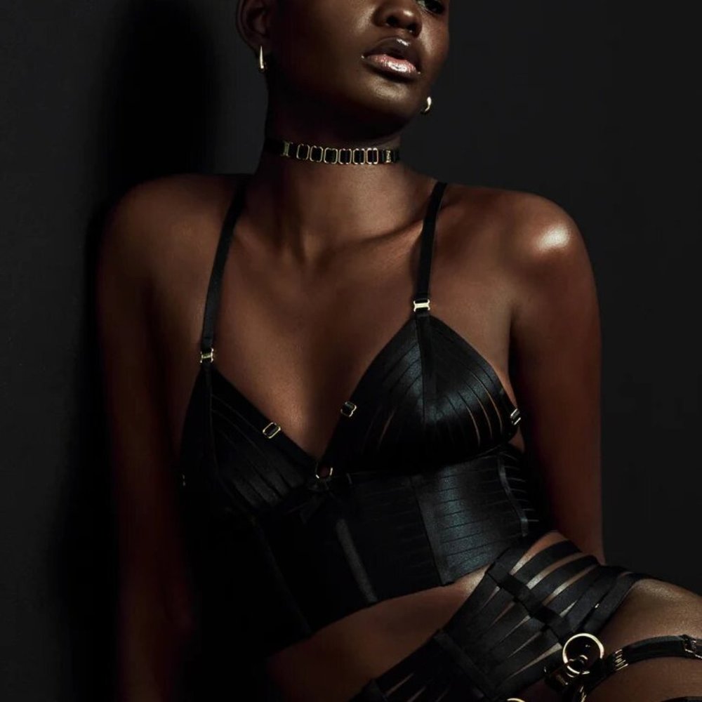 Bordelle Bondage Belle Crop Top